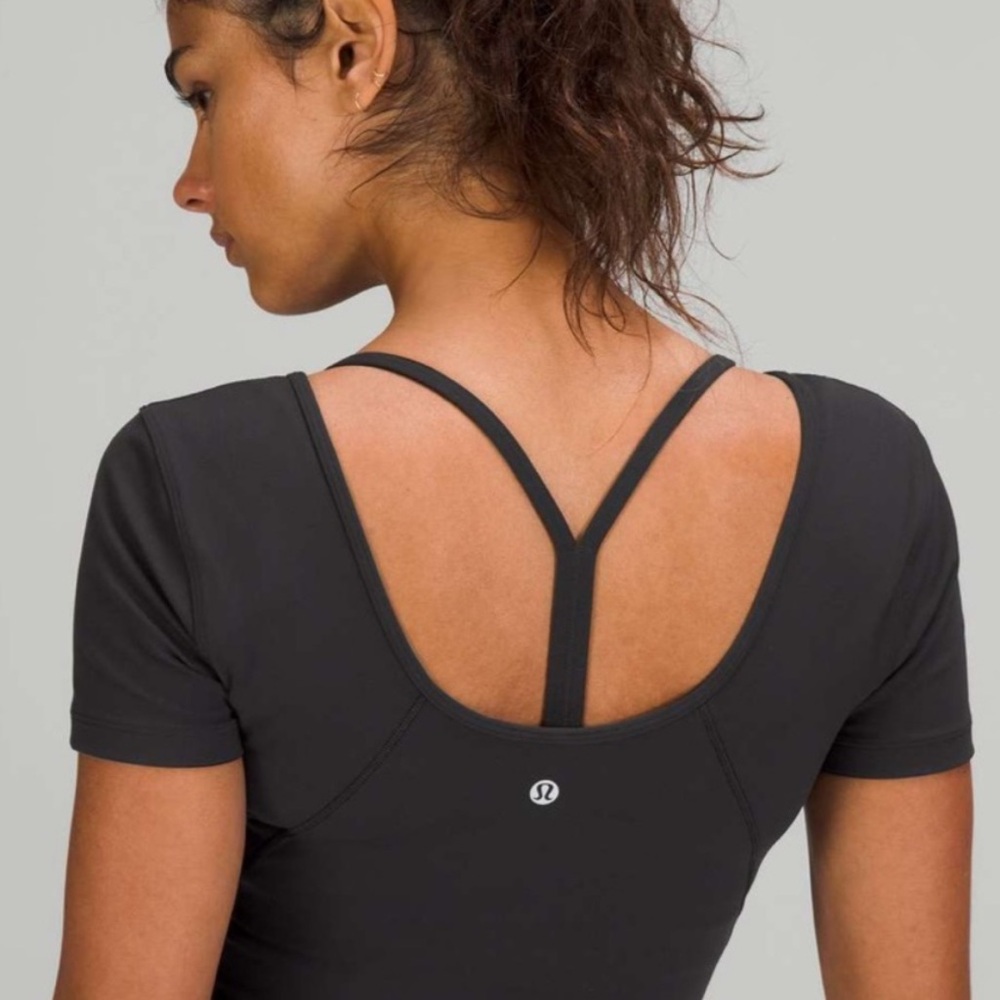LULULEMON Align T Shirt Black, Size 2